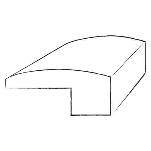 2'' W x 78'' L End Cap, Gunstock