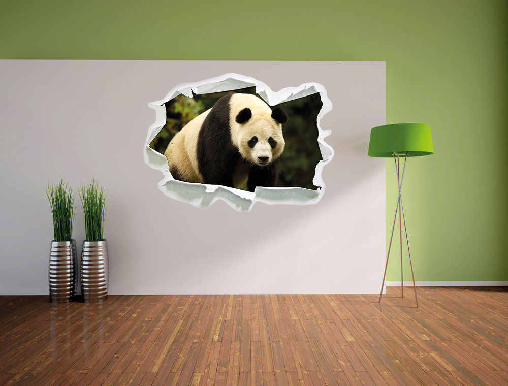 Großer Panda Wandaufkleber