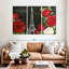 Lilie rouge Paris I noir-108099689