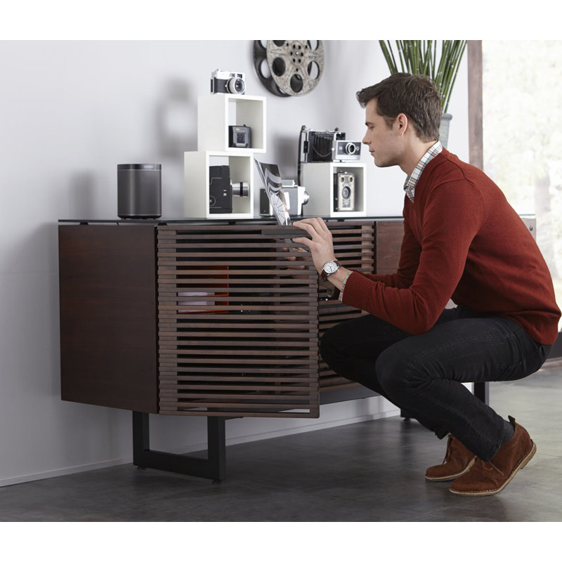 Corridor 70'' W Sideboard, Chocolate Stained Walnut