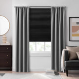 Eclipse Blackout Paper Pleated Cut-To-Width 2 Pack Shade