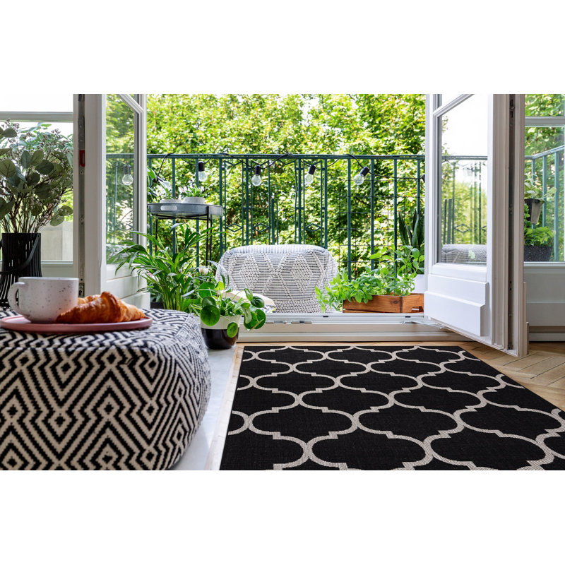Calem Moroccan Indoor / Outdoor Area Rug, Rectangle 160 x 230cm