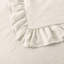 Ensemble de housse de couette 100% lin 100% lin français | Bride élégante à volants de 3 po | Certifié OEKO-TEX -1235688767-1340970773
