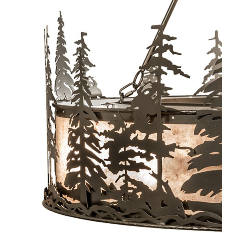 Tall Pines Downrod Ceiling Fan