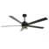 65" Rivenbark 5 - Blade Caged Ceiling Fan with LED Lights and Remote Control