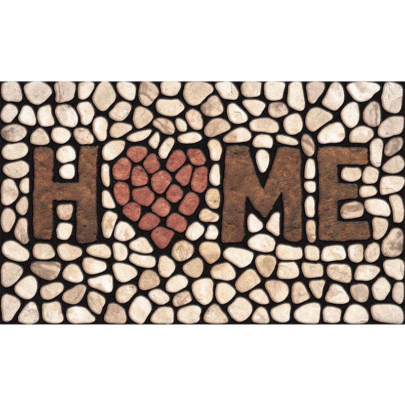 Elfrieda Non-Slip Valentine's Day Outdoor Doormat