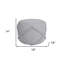 Repose-pieds cylindrique en coton 18 po
