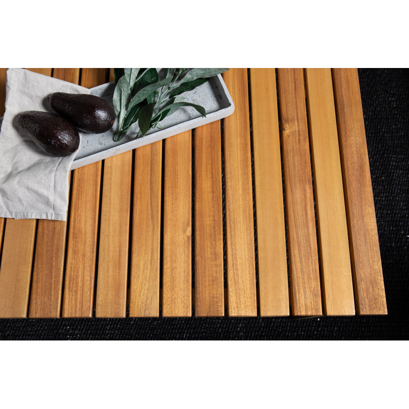 Charvi Rectangular Acacia Outdoor Coffee Table , 120cm cm W 60cm cm D