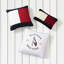 Coussin décoratif bleu Tommy Hilfiger
