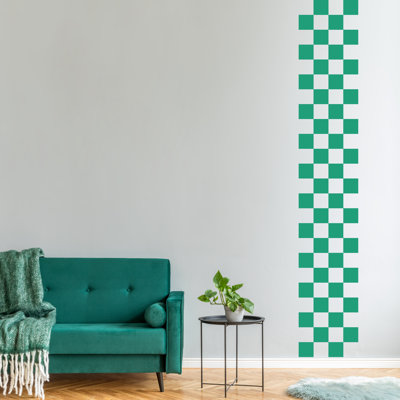 Adhésif décoratif damier