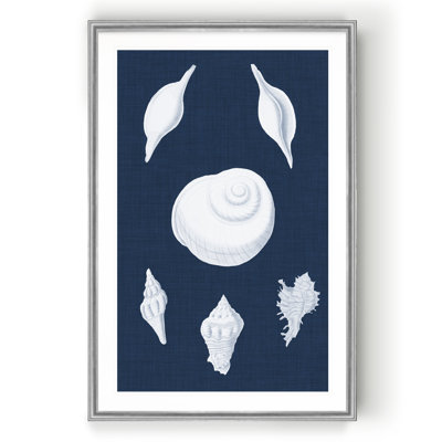 « coquillages blancs iv », impression sur toile