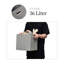 Cube Collapsible Sturdy Storage Bin With Cut-Out Handles-85384579
