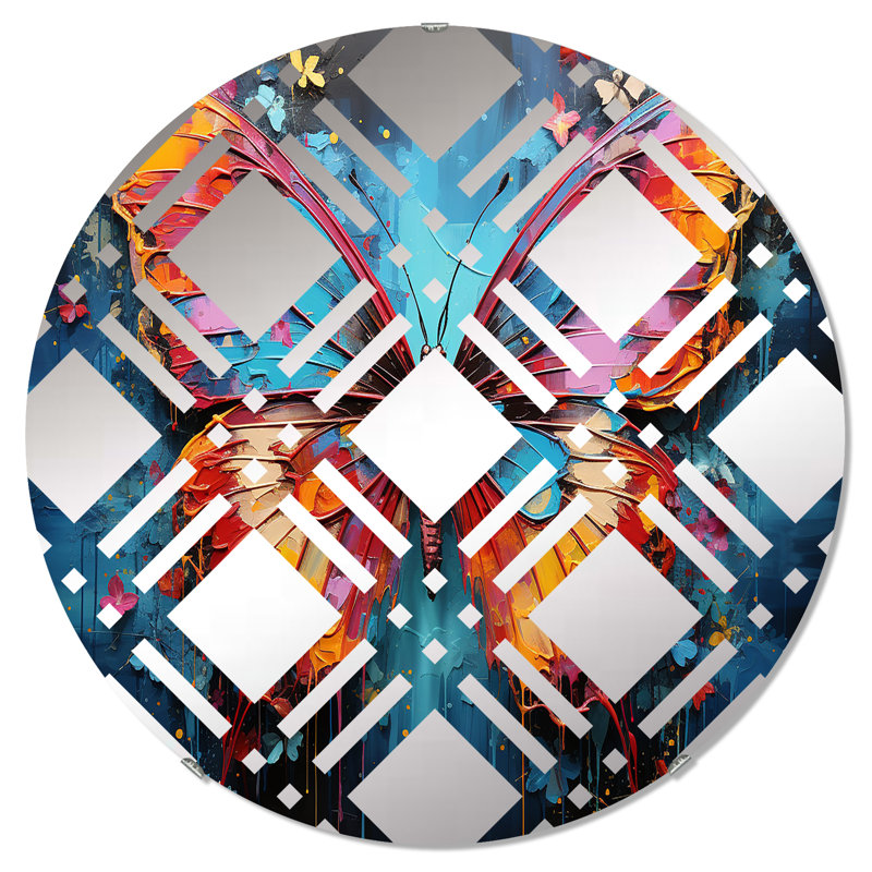 Anir Circle Mirror, 23.6" x 23.6"