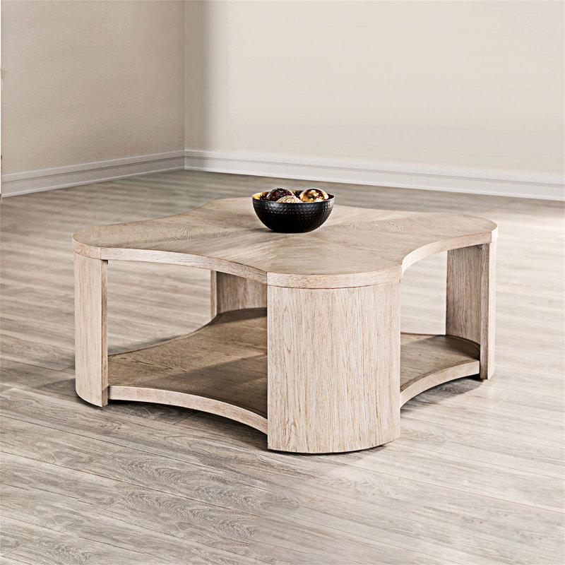Coffee Table With Open Bottom Shelf