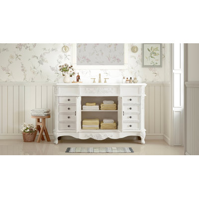 Gilleland 56 Single Bathroom Vanity Set