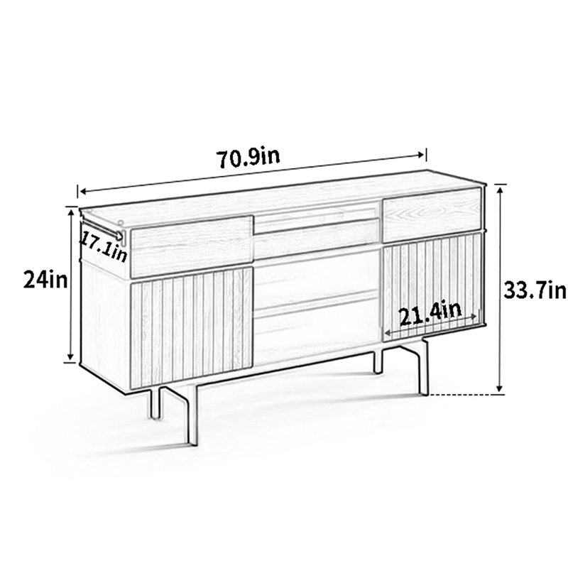 70.9 Sideboard