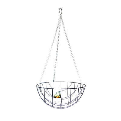 Metal Hanging Basket 12"