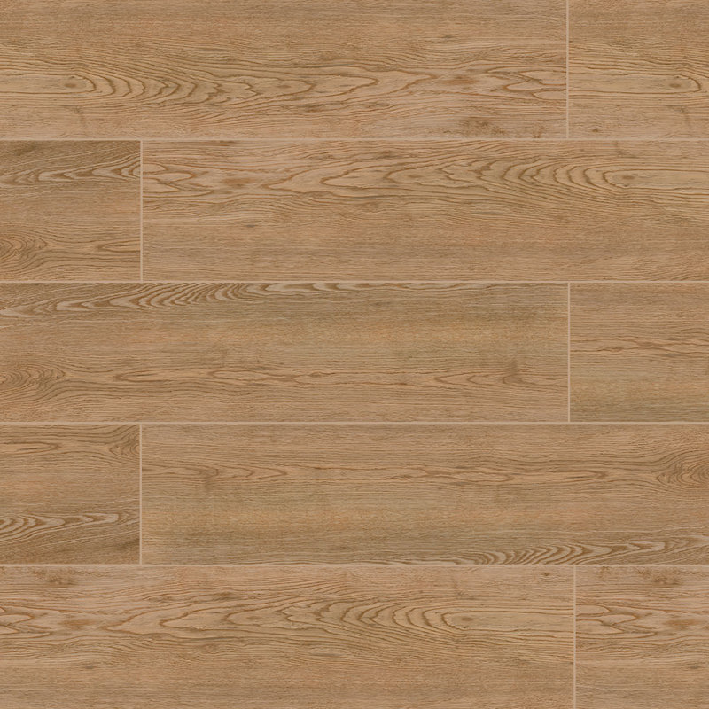 Veloura 8X48 Noce Porcelain Wood Look Tile, Brown