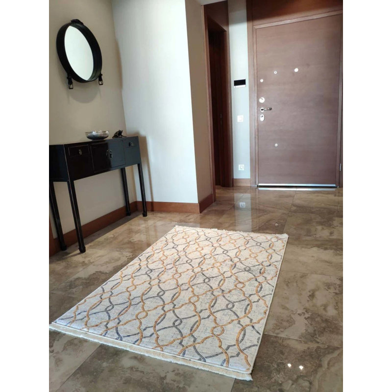 Tapis Matarranz avec envers antidérapant, Rectangle 3 pi 11 po x 7 pi 3 po