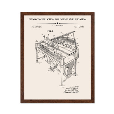 Piano, plan n ° 1