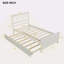 Lit plateforme simple avec lit gigogne-695590512