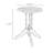 Modern Solid Wood End Table