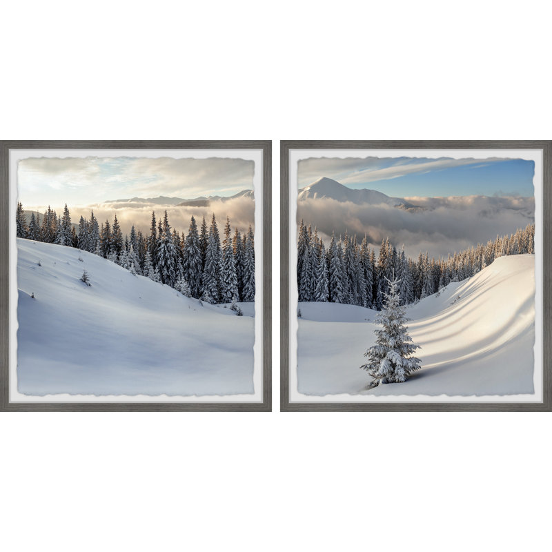 Tout est bon en hiver, H 32 po x l 32 po x P 1,5 po
