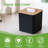 Tissue Box Cover Square, Black Tissue Box Holder