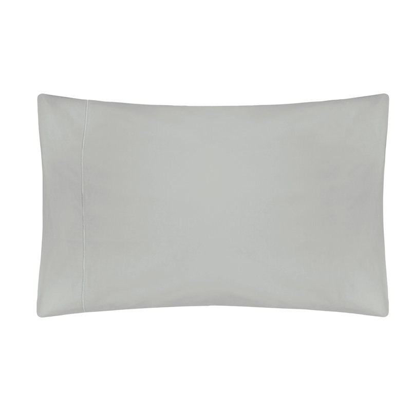 Plain Dye 400 TC Egyptian-Quality Cotton Sateen, Platinum