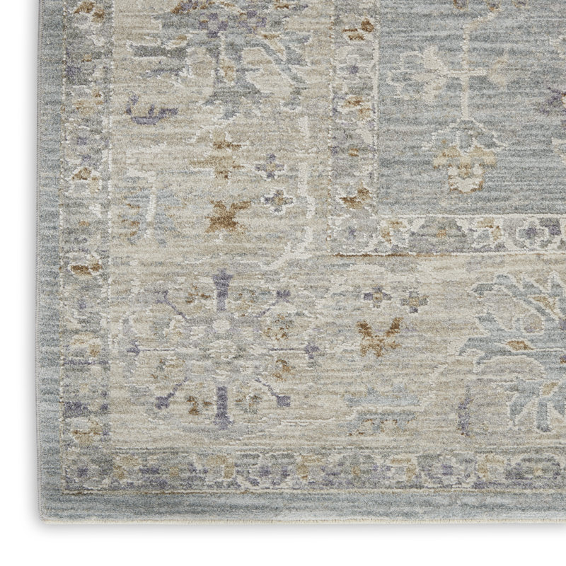 Tapis bleu Ryann, Rectangle 3 pi 11 po x 5 pi 11 po