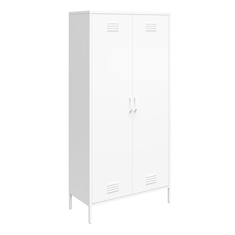 2 -Door 8 -Shelf, White