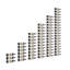 Ensemble de porte-bouteilles mural en chrome pour 63 bouteilles Indurial-946155480-1030807262