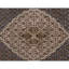 Hand Knotted Area Rug in Dark Blue And Cream