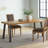 Anes Metal Top Dining Table