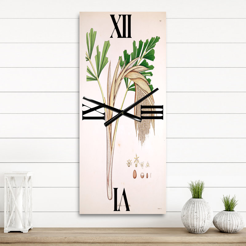 Horloge murale Plant Life XV, Petit