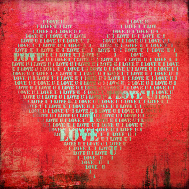 To Love You I Print by Sofia Fox, 30" H x 30" W x 1.5" D, Plexi