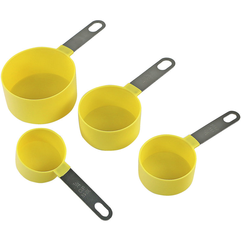 Ensemble de 4 tasses à mesurer, Citron