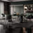 Modern simple light luxury marble dining table-102527751