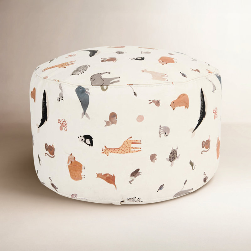 Round Pouf
