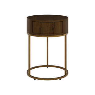 Heredia 1 Drawer Bedside Table