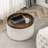 Arooj Round Solid Walnut Serving Tray-1864183481