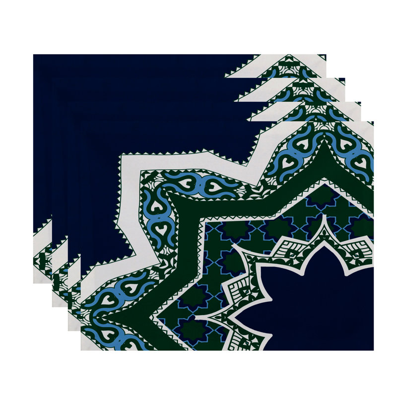 Napperon Harrel, Bleu marine