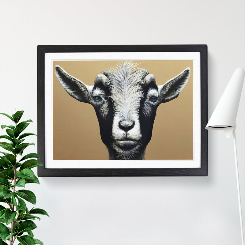 Goat Modern - Framed Print