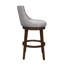 Tabouret de bar et de comptoir pivotant Papillion-529221073-521030211