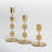 Brenner 3 Piece Aluminum Tabletop Candlestick Set-1117542996