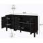 Charmante armoire de rangement rustique de style campagnard au design innovant et polyvalente-169330056