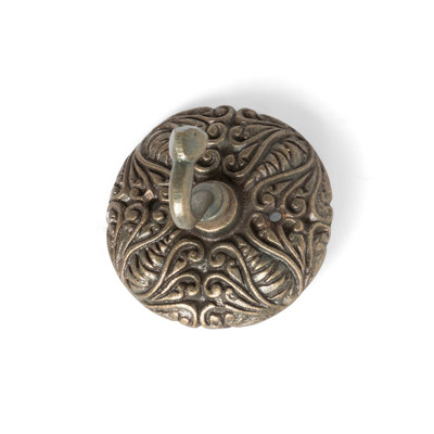 La Boheme Scroll Antique Brass Wall Hook