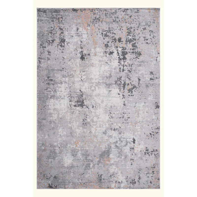 Abstract Non-Shedding Living Room Bedroom Dining Home Office Stylish And Stain Resistant Area Rug, Rectangle 5'3" x 7'6"