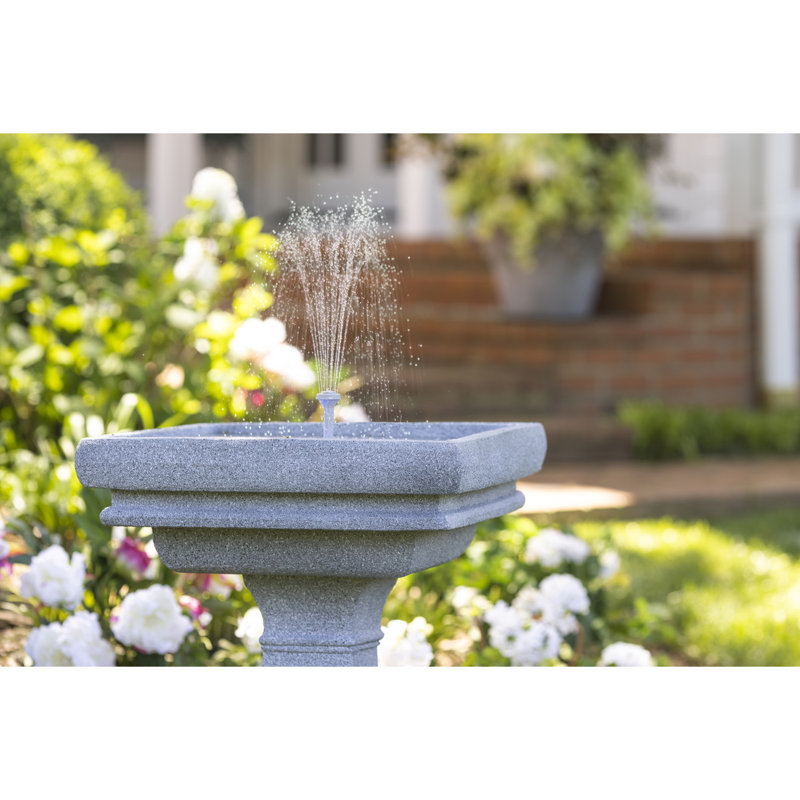 Fontaine Allecia Polystone Renaissance avec lumière