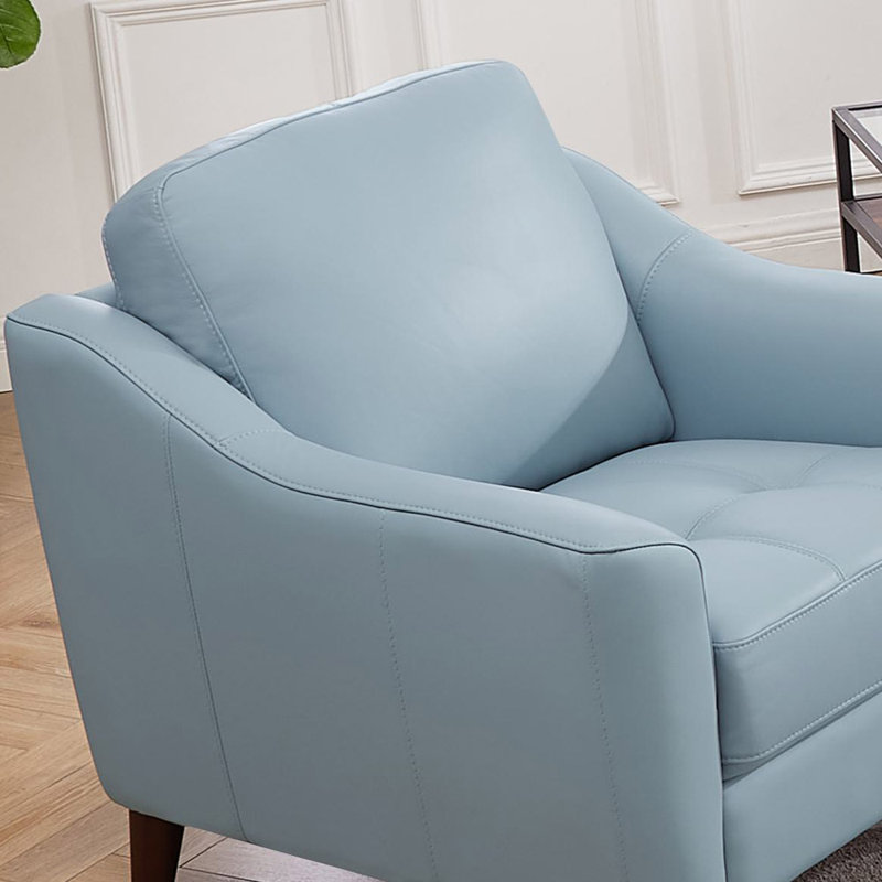 Chaise en cuir fleur Dhrambir